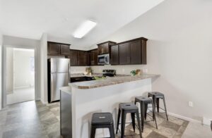 Copperleaf Townhomes in Mitchell, SD - Kitchen Seating 2025