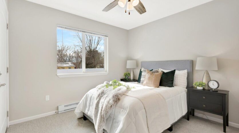 Copperleaf Townhomes in Mitchell, SD - Second Bedroom 2025