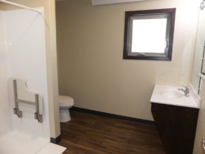 Lakota Village Townhomes in Brookings, SD - Bathroom (1 Bedroom Unit)