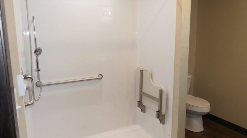 Lakota Village Townhomes in Brookings, SD - Bathroom Shower (1 Bedroom Unit)