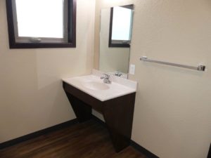 Lakota Village Townhomes in Brookings, SD - Bathroom Vanity (1 Bedroom Unit)