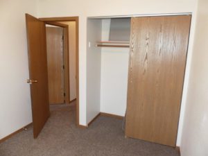 Pheasant Valley Courtyard Townhomes in Milbank, SD - Bedroom 3 Closet