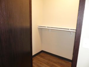 Lakota Village Townhomes in Brookings, SD - Bedroom Closet (1 Bedroom Unit)
