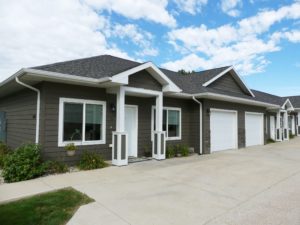 Evergreen Townhomes in Madison, SD - Exterior