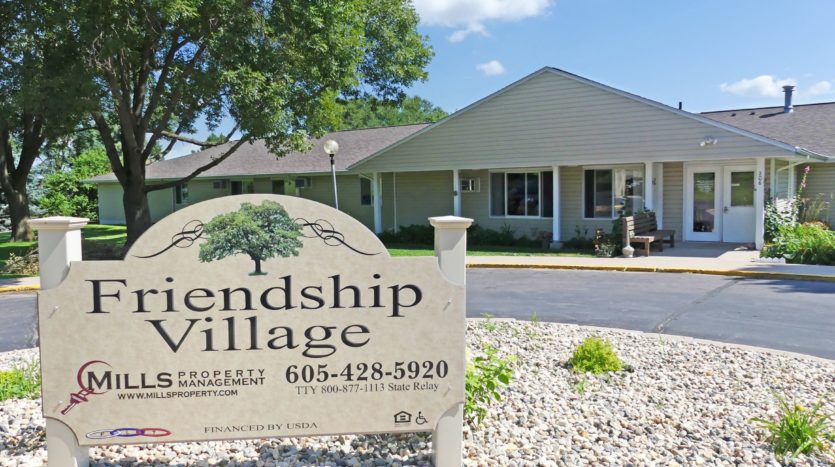 Friendship Village Apartments in Dell Rapids, SD - Exterior