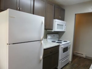 Clairview Apartments in Brookings, SD - 2 Bedroom Updated Apartment Kitchen