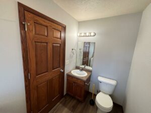 Ideal Twinhomes in Brookings, SD -Half Bath Vanity Floorplan C