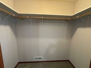 Ideal Twinhomes in Brookings, SD - Master Bedroom Closet Floorplan C