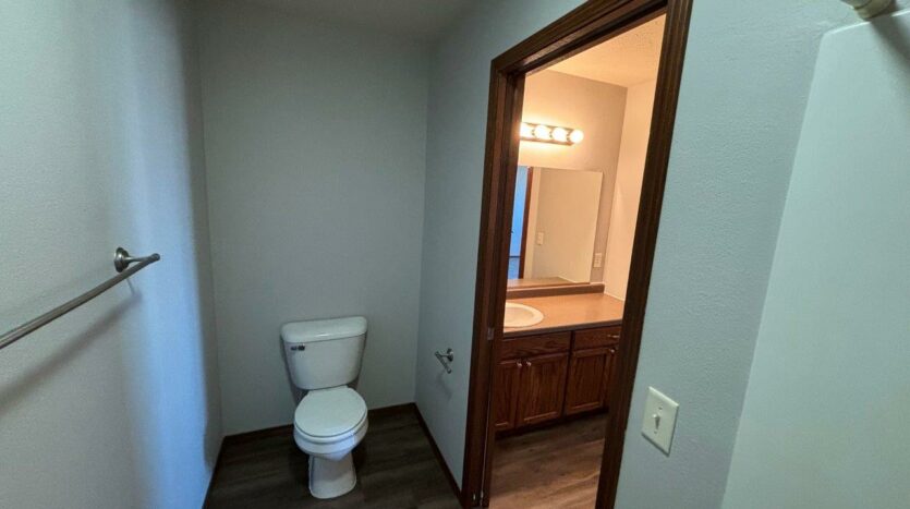 Ideal Twinhomes in Brookings, SD - Upstairs Bathroom Toilet Floorplan C