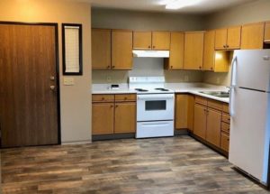 Lincoln Apartments I and II in Pierre, SD- Kitchen