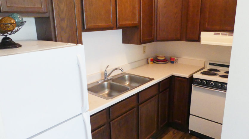 Lakeview Terrace Apartments in Chamberlain, SD - Alternate Kitchen View