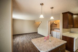 Lakota Village Townhomes in Brookings, SD - Living Room/Dining Room