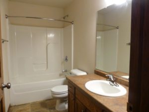 Ideal Twinhomes in Brookings, SD - Main Floor Bathroom Floor Plan A