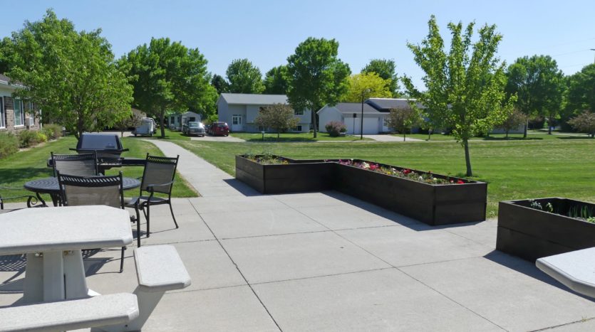 Pheasant Run Apartments in Brookings, SD- Outdoor Patio
