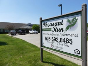Pheasant Run Apartments in Brookings, SD - Exterior Sign
