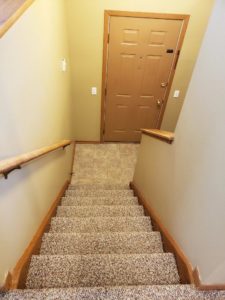 Three Oaks II Townhomes in Watertown, SD - Staircase to Upstairs