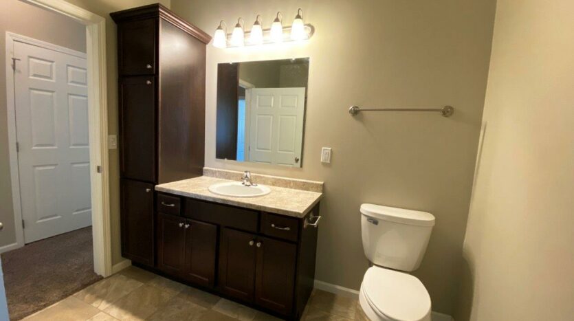 Evergreen Townhomes in Madison, SD - Bathroom Vanity