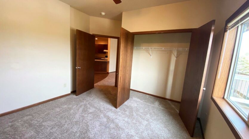 Mills Ridge Apartments in Brookings, SD - Style A Bedroom 1 Closet