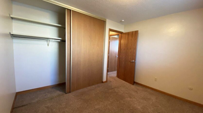 Madison Arms Apartments in Madison, SD - Bedroom 1 Closet