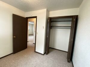 Dakota Village Apartments in Aurora, SD - Bedroom 2 Closet