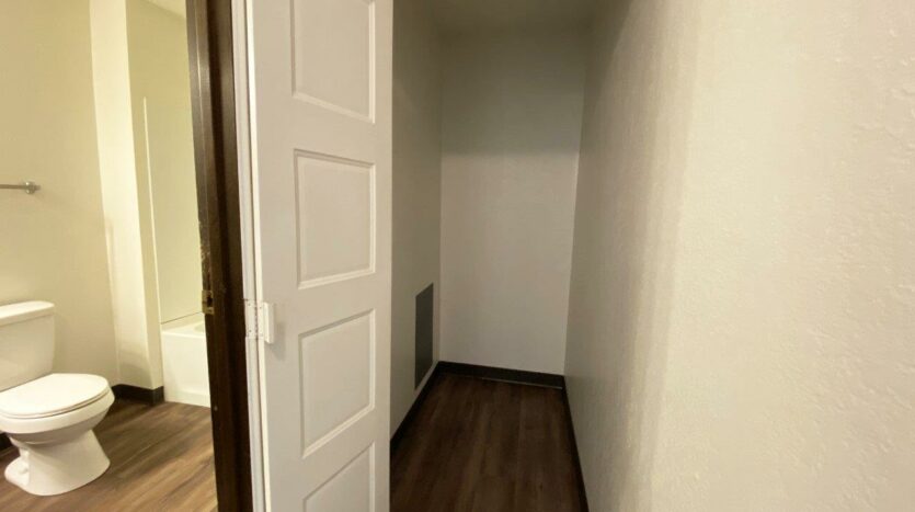 Clairview Apartments in Brookings, SD - 1 Bedroom Apartment Closet
