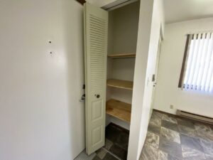 Friendship Circle Apartments in Milbank, SD - Front Closet