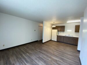 Clairview Apartments in Brookings, SD - 1 Bedroom Apartment Living Area