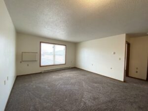 Pheasant Valley Courtyard Apartments in Milbank, SD - Living Room