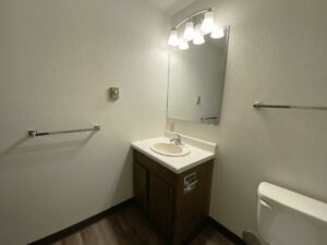 Clairview Apartments in Brookings, SD - 1 Bedroom Apartment Bathroom Vanity