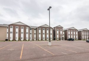 Campus Tech Apartments in Mitchell, SD - Parking Lot