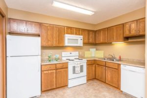 Campus View Apartments in Brookings, SD - Updated Kitchens