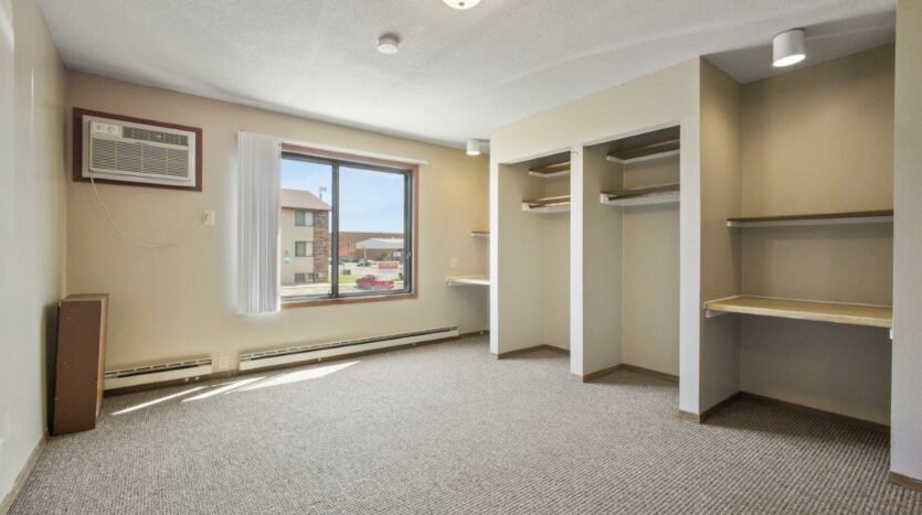 Lake Area Apartments in Watertown, SD - Studio Living Area/Closets
