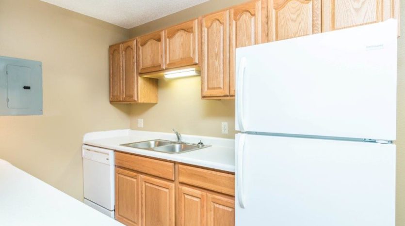 Village Square Apartments in Brookings, SD - Kitchen with Dishwasher