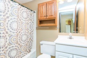 Village Square Apartments in Brookings, SD - Bathroom