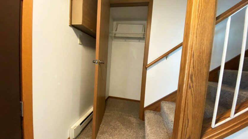 Garden Village Townhomes in Brookings, SD - Front Closet