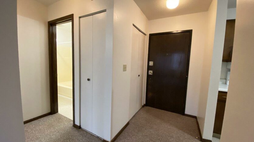 Palace Apartments & Townhomes in Mitchell, SD - 1 Bedroom Apartment Front Door