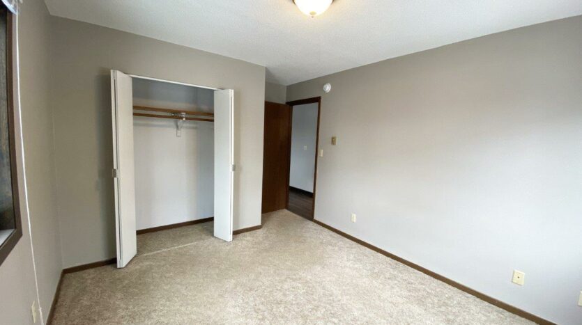 Northland Court Apartments in Mitchell, SD - 2 Bed Bedroom 1 Closet