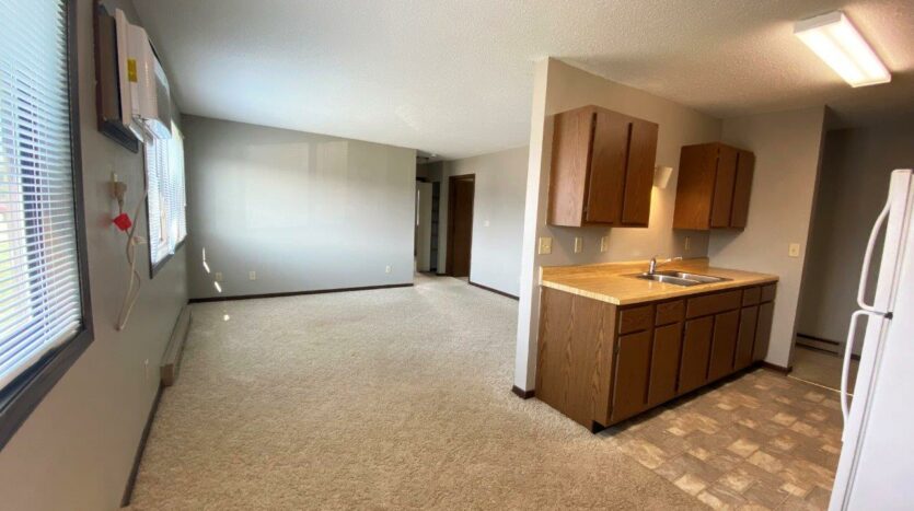 Northland Court Apartments in Mitchell, SD - Alternative 2 Bed Living Area