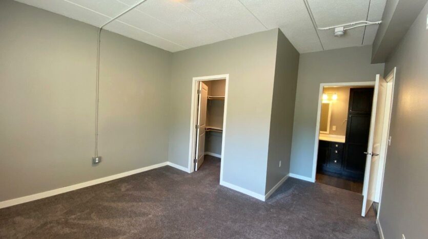 Farmstead in White, SD - Master Bedroom Closet and Bathroom