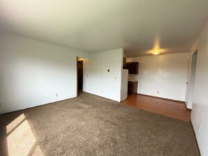 Kanyon Krossing Apartments in Miller, SD - Alternative Layout Living Room