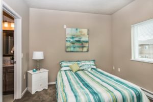 Edgerton Apartments II in Mitchell, SD 1Bed 1Bath-Bedroom View