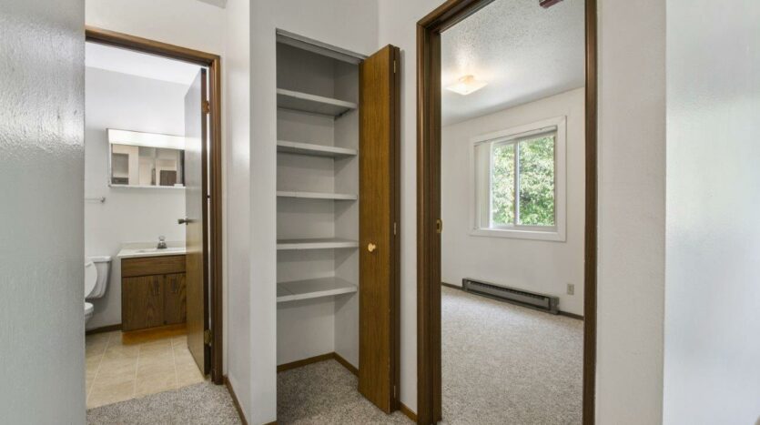 Eastview Apartments in Watertown, SD - 1 Bedroom Hall Closet