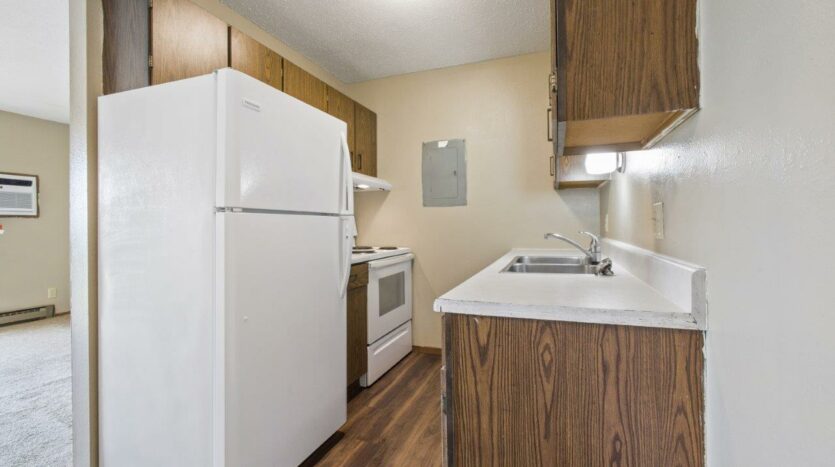 Eastview Apartments in Watertown, SD - Larger 2 Bedroom Kitchen