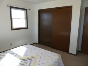 Southtown Apartments in Salem, SD - Bedroom 1 Closet (Alternative Layout)
