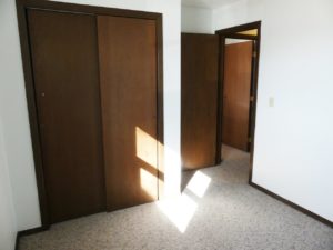 Southtown Apartments in Salem, SD - Bedroom 2 Closet (Alternative Layout)