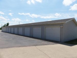 Southtown Apartments in Salem, SD - Garages