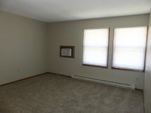 Hill Center Apartments in Salem, SD - Living Room (Two Bedroom Apartment)