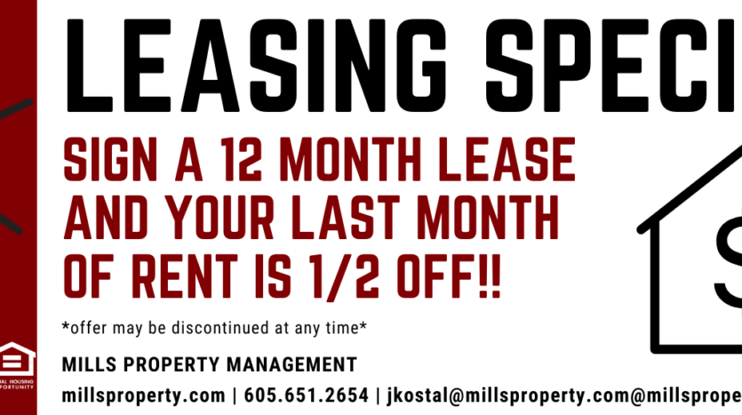 hill center leasing special 04/25
