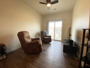 Lake Area Townhomes Phase IIB in Madison, SD - 1 Bedroom Living Room