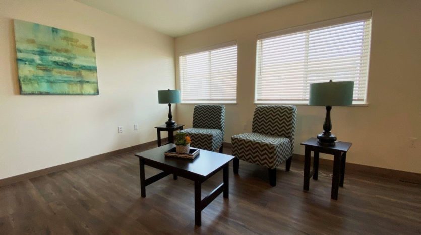 Lake Area Townhomes Phase IIB in Madison, SD - 2 Bedroom Living Room